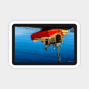 Reflection of a Fishing Boat Magnet