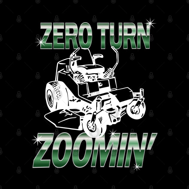 Zero Turn Zoomin' ZTM lawn mower design by Luxinda