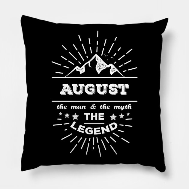 August Pillow by LeonAd