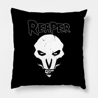 Reaper Gamer Skull Punk Rock Band Pillow