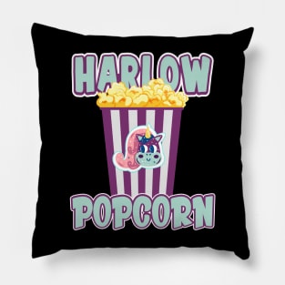 Harlow And Popcorn Funny Popcorn The Pony Pillow