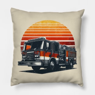 Fire Truck Pillow