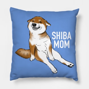 Shiba Inu Mom, Cute Shiba Inu, Shiba Inu Sitting Pillow