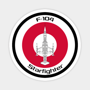F-104 Starfighter (DK) Magnet