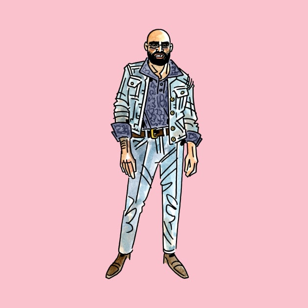 Shel Silverstein by Chris_