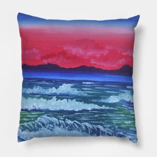 Nature hand drawn Pillow