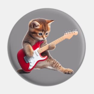 Rock Kitty Pin