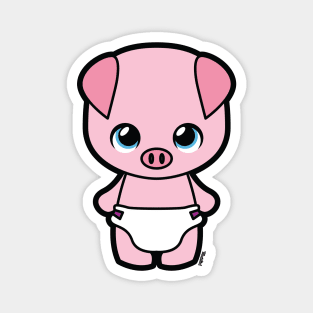 Year of the Pig Tooniefied Magnet