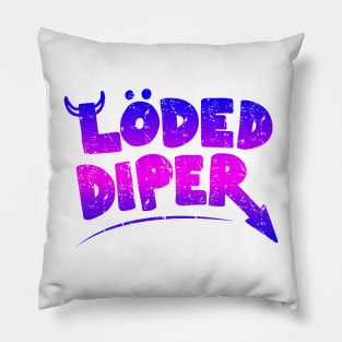 Retro Loded Diaper Pillow