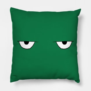 Cartoon Eyes - Sarcastic Face Pillow