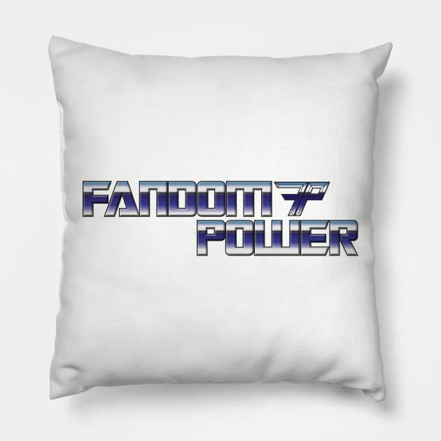 Fandom Power - Podcasts undisguised! Pillow by Fandom Power Podcast Merch Shop