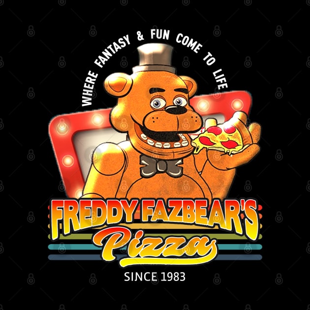 Retro Freddy Fazbear's Pizza 1983 by Super Dream Paradise 