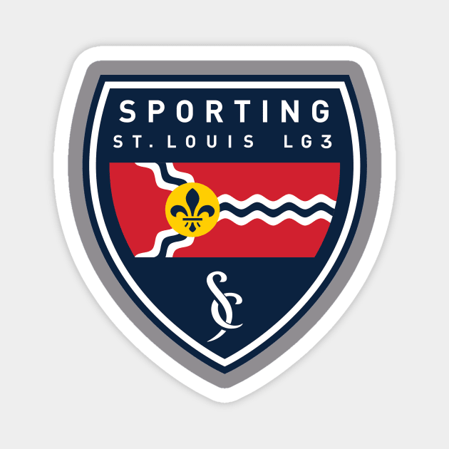 SPORTING STL LG3 Magnet by notclub33