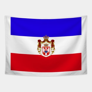 Yugoslavia coat of arms flag Tapestry