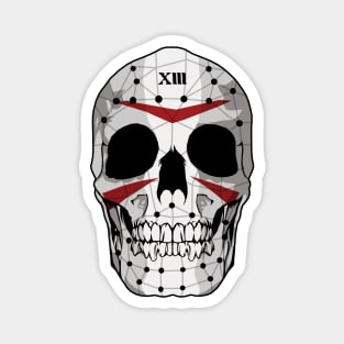 Skull Number XIII Magnet