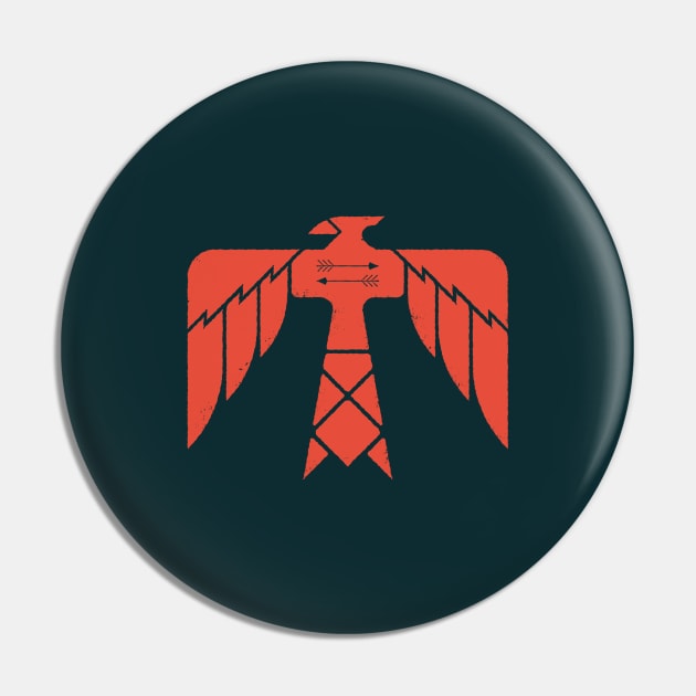 Native Americans - Thunderbird Pin by BadBox