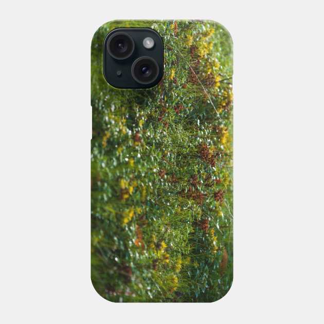 Luscious Morning Dew On Green Grass Phone Case by textural