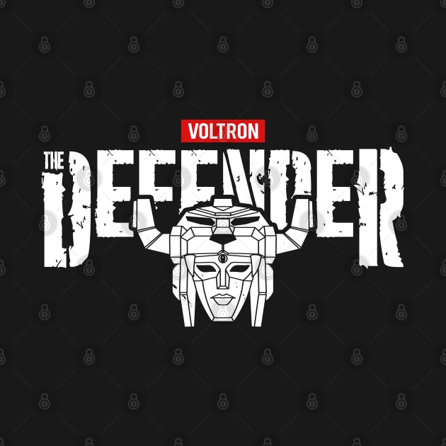 The Defender 80's Robot Cartoon Superhero Vigilante Mashup Parody by BoggsNicolas