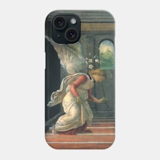 The Annunciation by Sandro Botticelli Phone Case