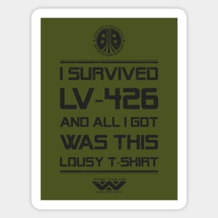 Wall sticker LV-426 warrior