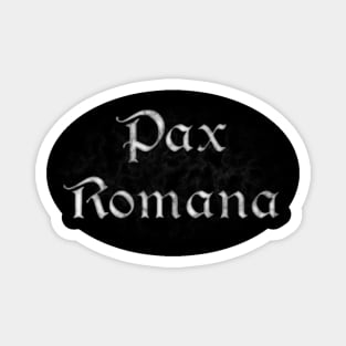 Pax Romana in White Marble Magnet