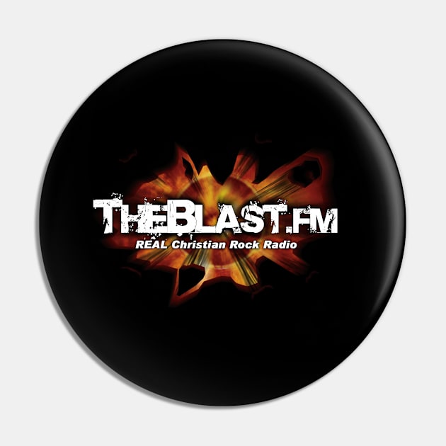 TheBlast.FM REAL Christian Rock Radio Pin by TheBlastFM