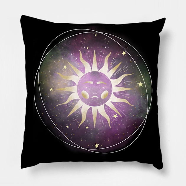 Sun Pillow by Miruna Mares