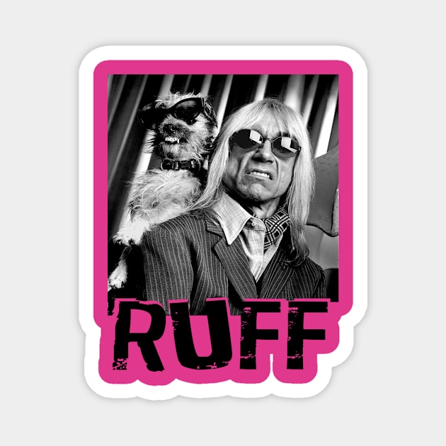 Iggy Pop + Doggo - RUFF! Magnet by OG Ballers