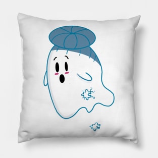 Little Ghost Scattered Pillow