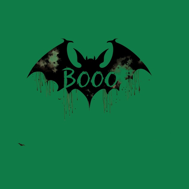 Boo -  Grunge Bat Scare I by trubble