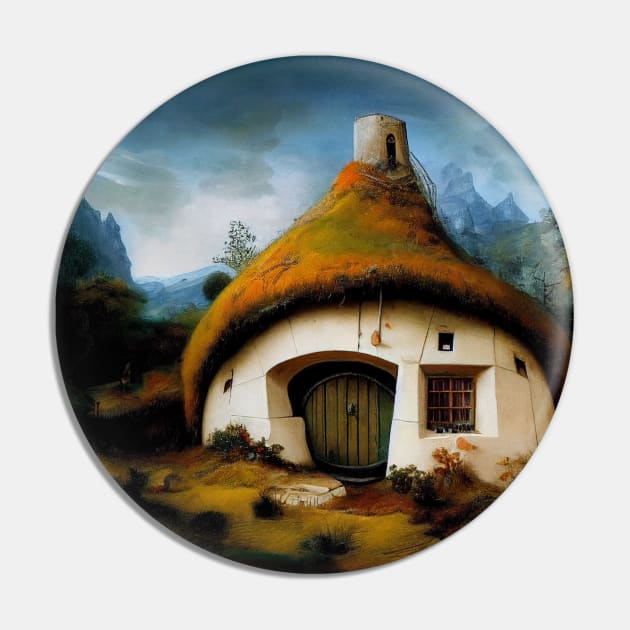 Rembrandt x The Shire Bag End Pin by Grassroots Green