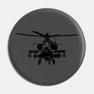 AH-64 Apache Helicopter Pin