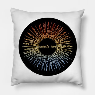 Radiate Love ~ Colours of the Sky Pillow