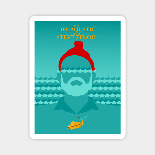 The Life Aquatic Magnet by StudioInfinito