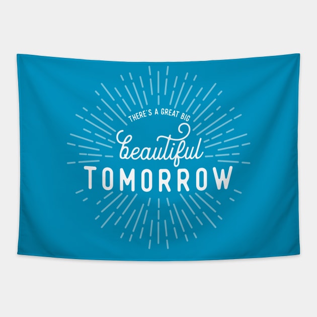 There's a Great Big Beautiful Tomorrow Tapestry by stuffsarahmakes