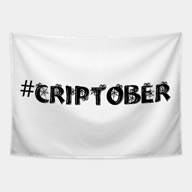 #Criptober (Spiders) Tapestry by RollingMort91