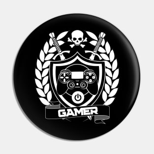 gamer emblem - gaming Pin