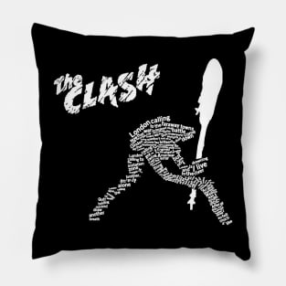 Clash guitar Pillow