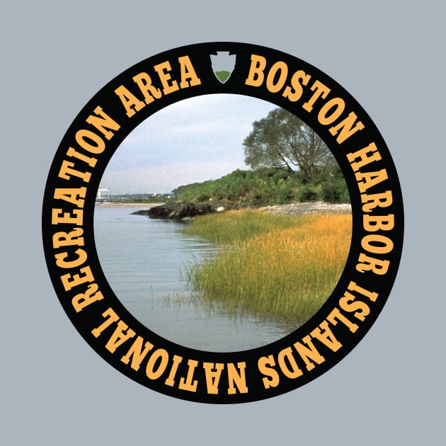 Boston Harbor Islands National Recreation Area circle by nylebuss