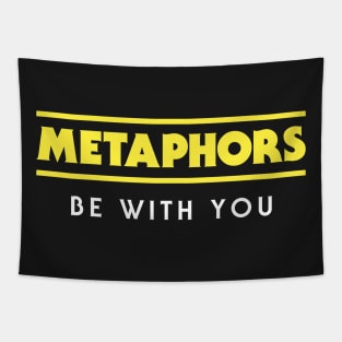 Metaphors Be With You –– Funny English Teacher Parody Tapestry