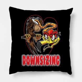 Downsizing Notice delivered by Buzzard Pillow