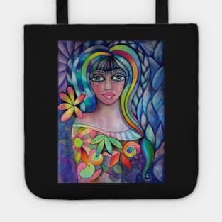 Rainbow Goddess Tote