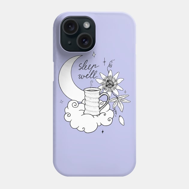 Sleep well Phone Case by VanessArtisticSoul