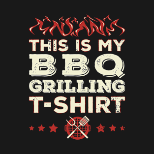 This Is My BBQ Grilling T-Shirt