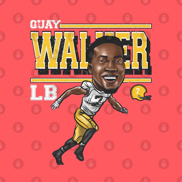 Quay Walker Green Bay Cartoon by ClarityMacaws