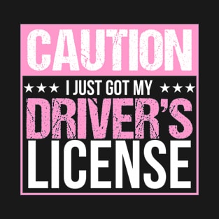 driver's license | passing driving license gift passed driving test | T-Shirt