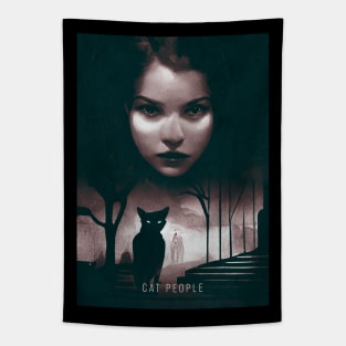 Cat People (1942) Tapestry