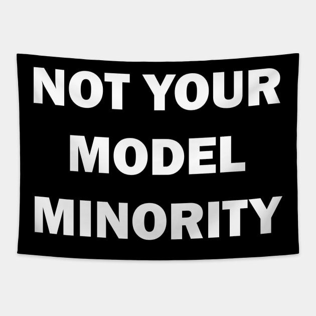 Not Your Model Minority Tapestry by valentinahramov