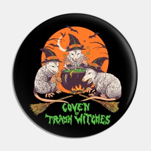 Coven Of Trash Witches Pin