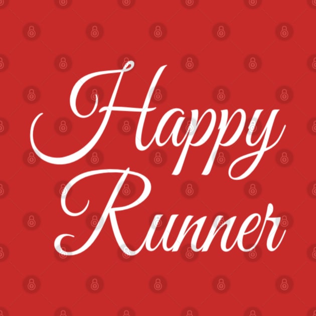 Happy Runner | Inspirational Run Design | Running Mom by DesignsbyZazz